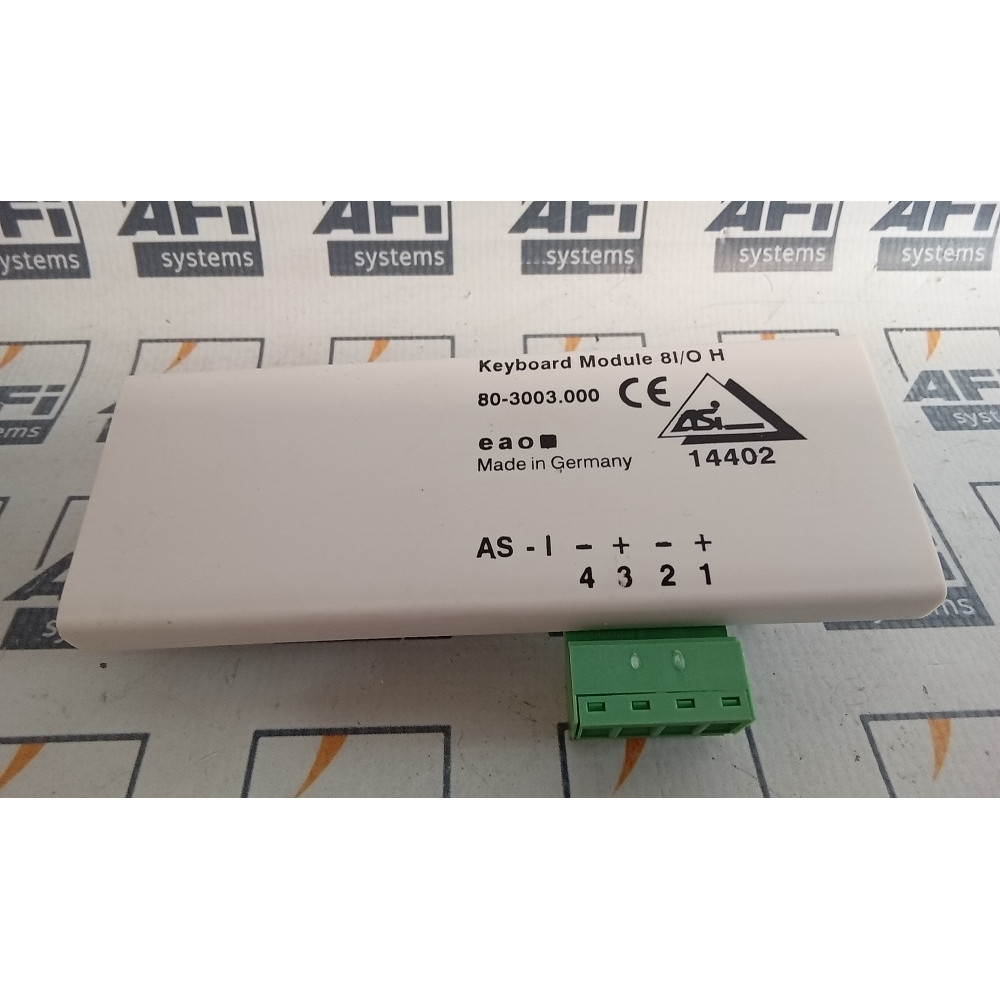 EAO 80-3003.000 AS-I Keyboard Module 8I/O H