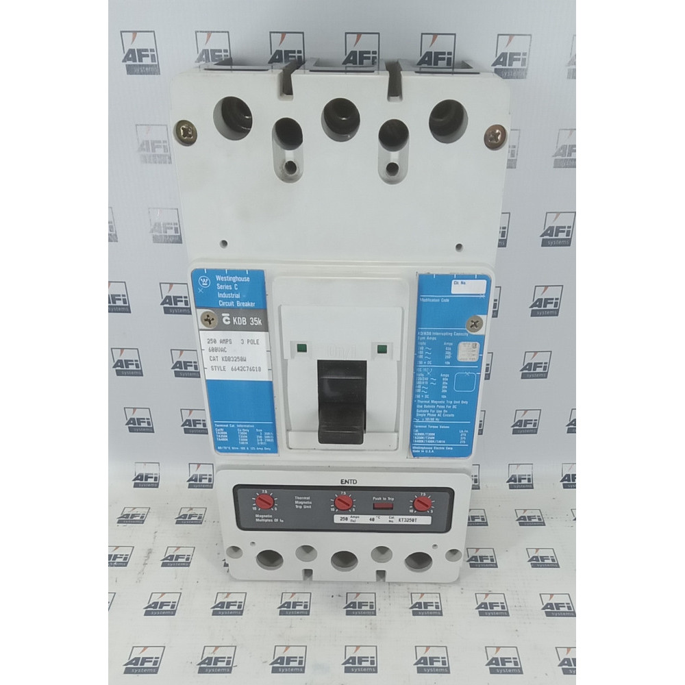 EATON CORPORATION CUTLER HAMMER KDB3250W