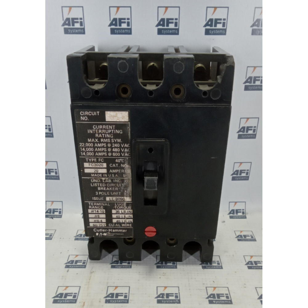 EATON CORPORATION CUTLER HAMMER FC3020