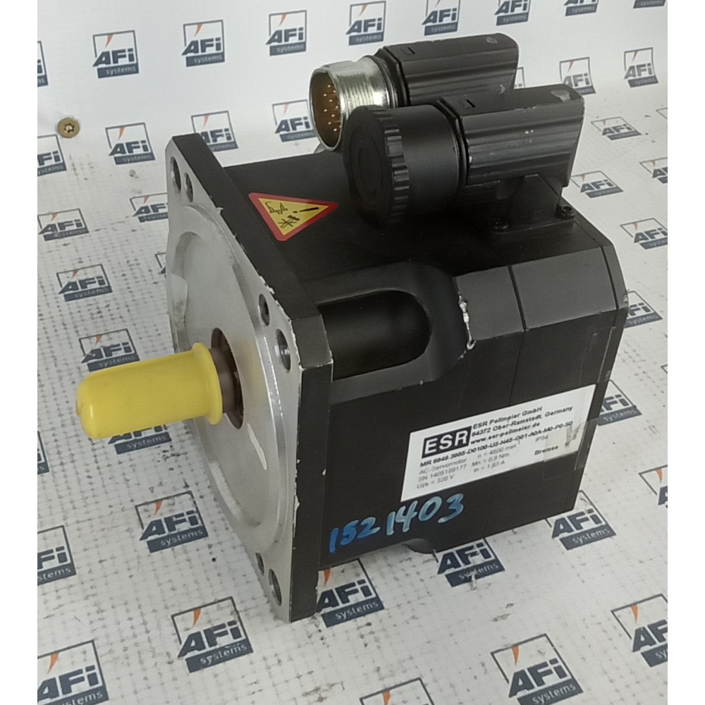 ESR Pollmeier 6849.3855-D0100-U3-N45-G01-A0A-M0-P0-S0 Servo Motor