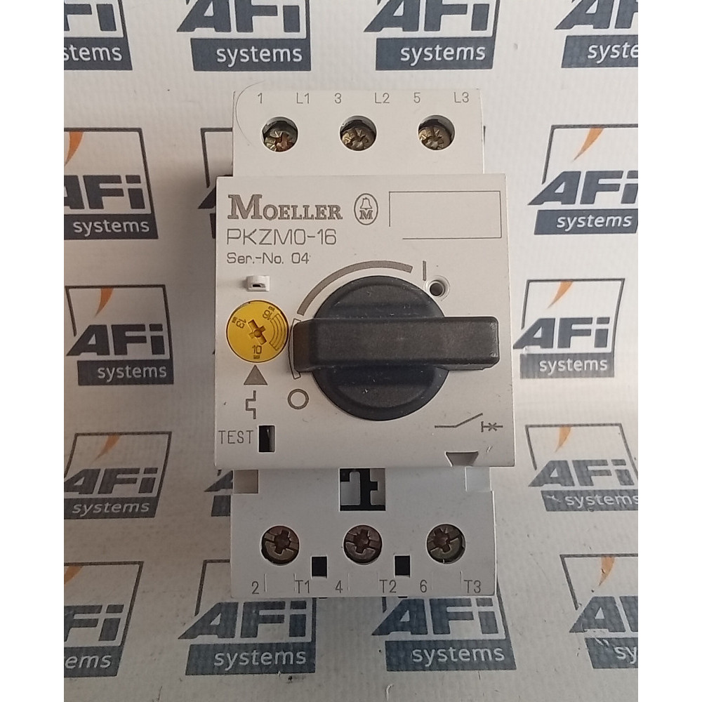 Eaton Moeller PKZM0-16 Circuit Breaker Motor Protector 10/16Amp 600VAC