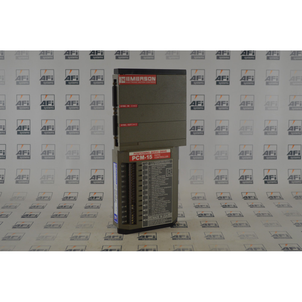 Emerson Electronic Motion Controls PCM-15 FX APPLICATION MODULE - SLIP COMPENSATION CONTROLLER