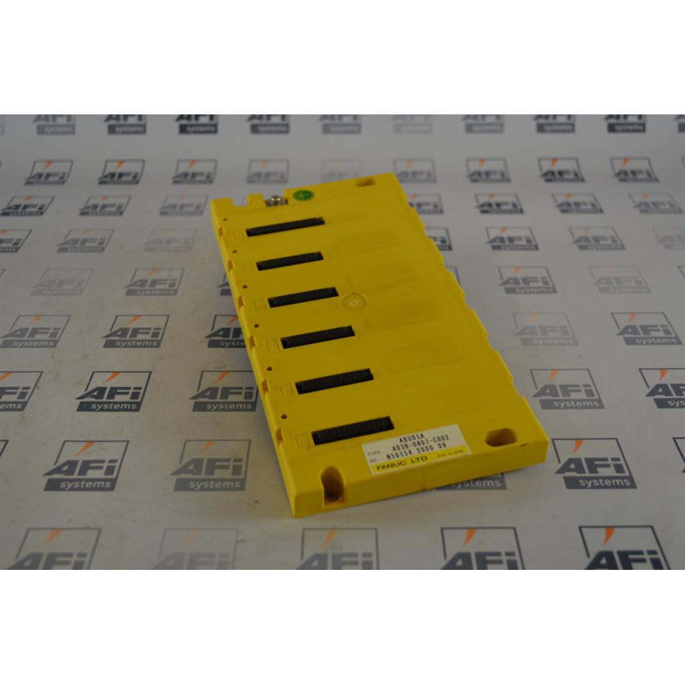 FANUC A03B-0807-C002 RACK ASSEMBLY 5SLOT FOR PMC PROCESSOR I/O MODULE