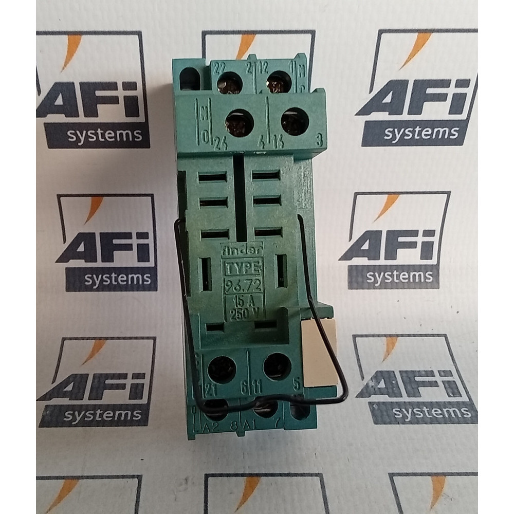 Finder 96.72 Relay Socket For Use With 56.32 Relay