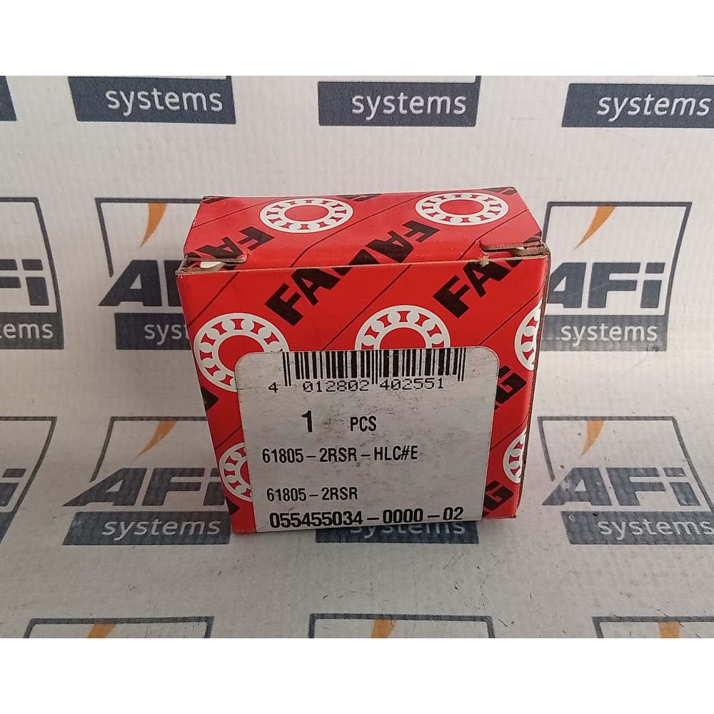 Fag Bearing 61805-2RSR-HLC Deep Groove Ball Bearing 25x37x7