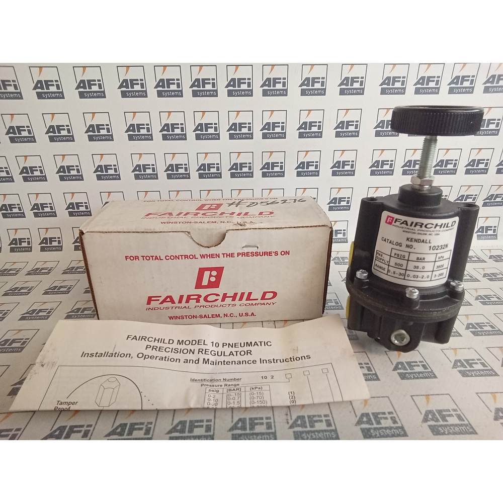 Fairchild 10232N Pneumatic Regulator Model 10