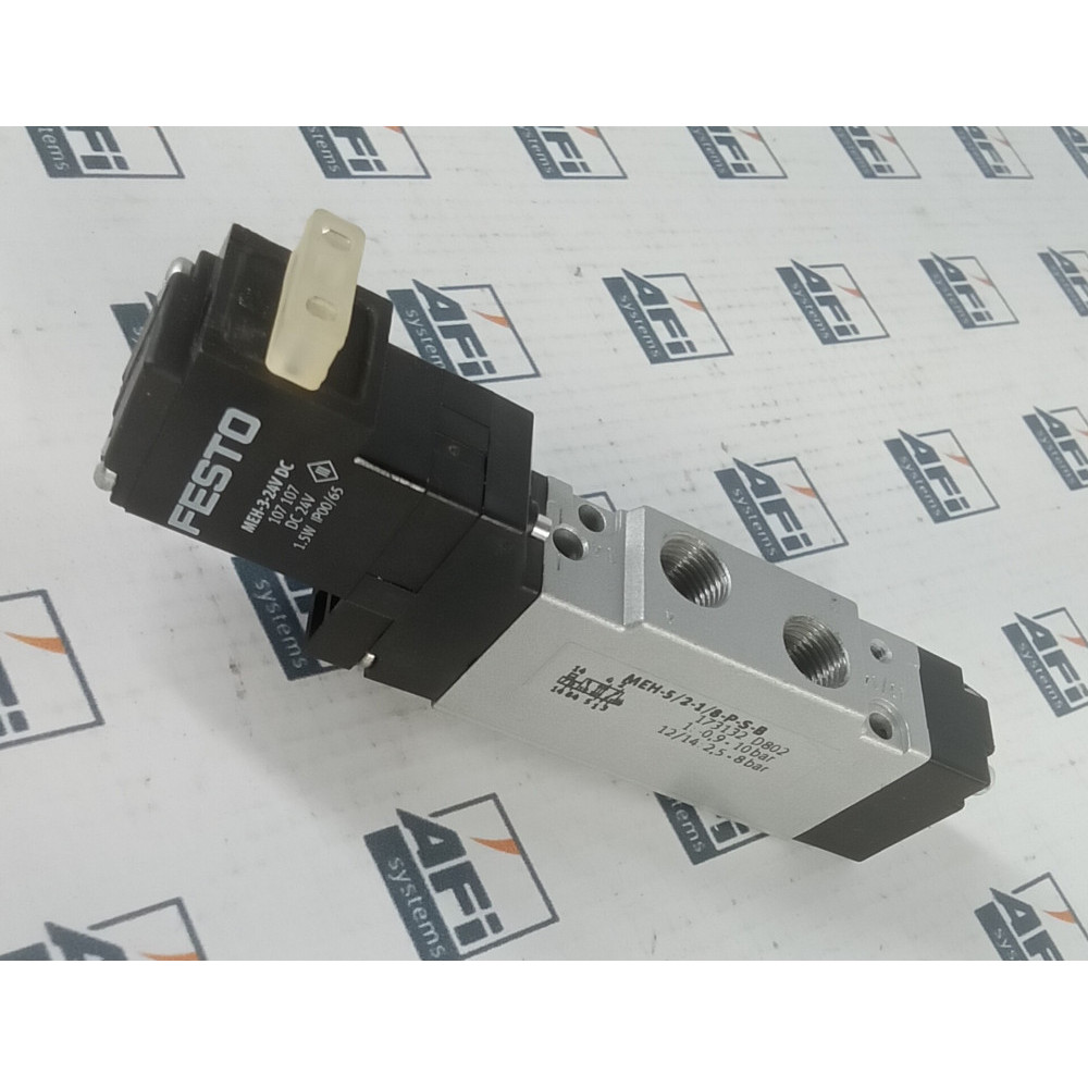 Festo Solenoid Valve MEH-5/2-1/8-P-S-B