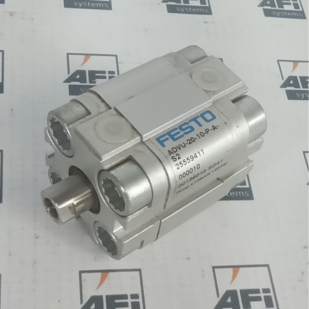 Festo Compact Cylinder ADVU-20-10-P-A-S2