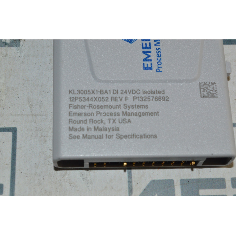 EMERSON FISHER ROSEMOUNT KL3005X1-BA1 CHARM TERMINAL BLOCK