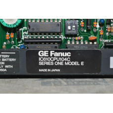 GE Fanuc IC610CPU104C CPU Module