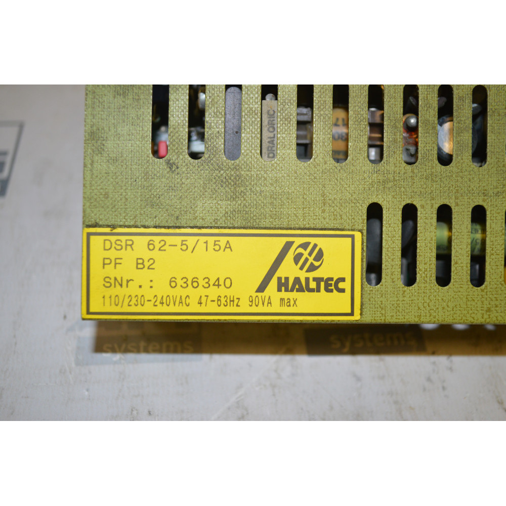 Haltec DSR 62-15-5A Power Supply