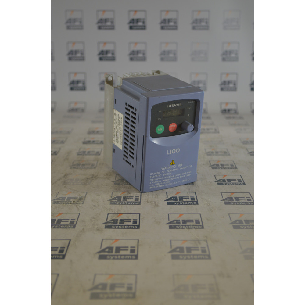 Hitachi L100-002NFU DRIVE 0.25HP 1.4AMP 200-240VAC 3PHASE