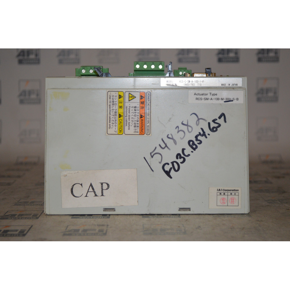 IAI RCS-SM-A-100-M-300-T1-S-B ACTUATOR SLIDER