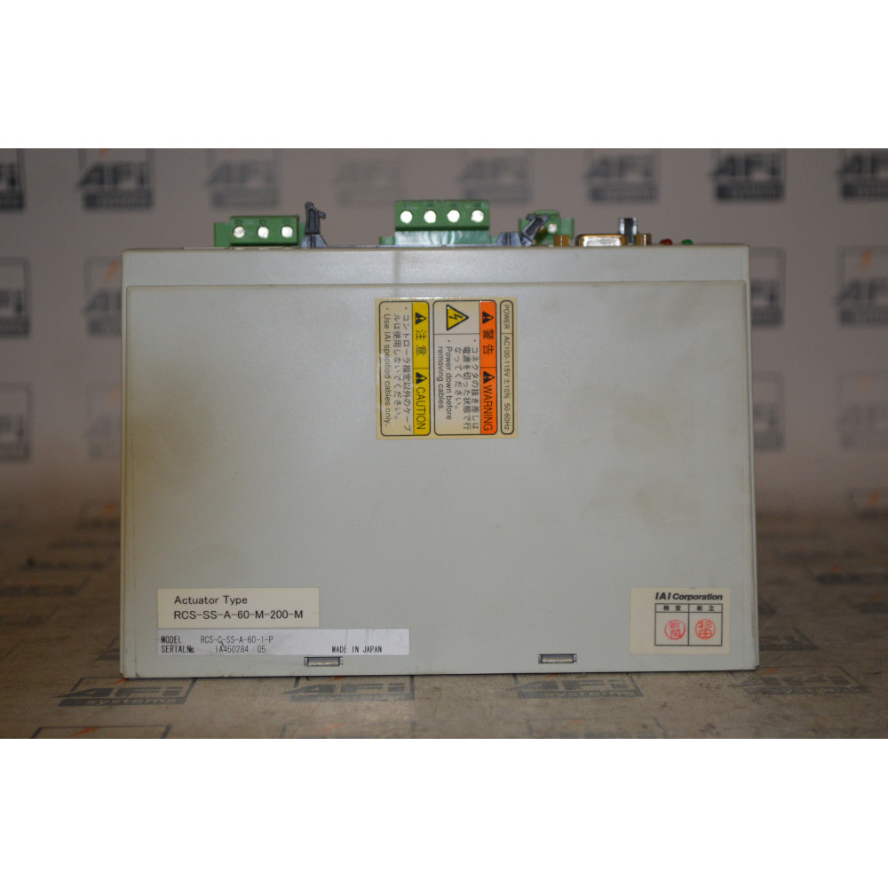  IAI ROBO CYLINDER RCS-SS-A-60-M-200-M SLIDER TYPE