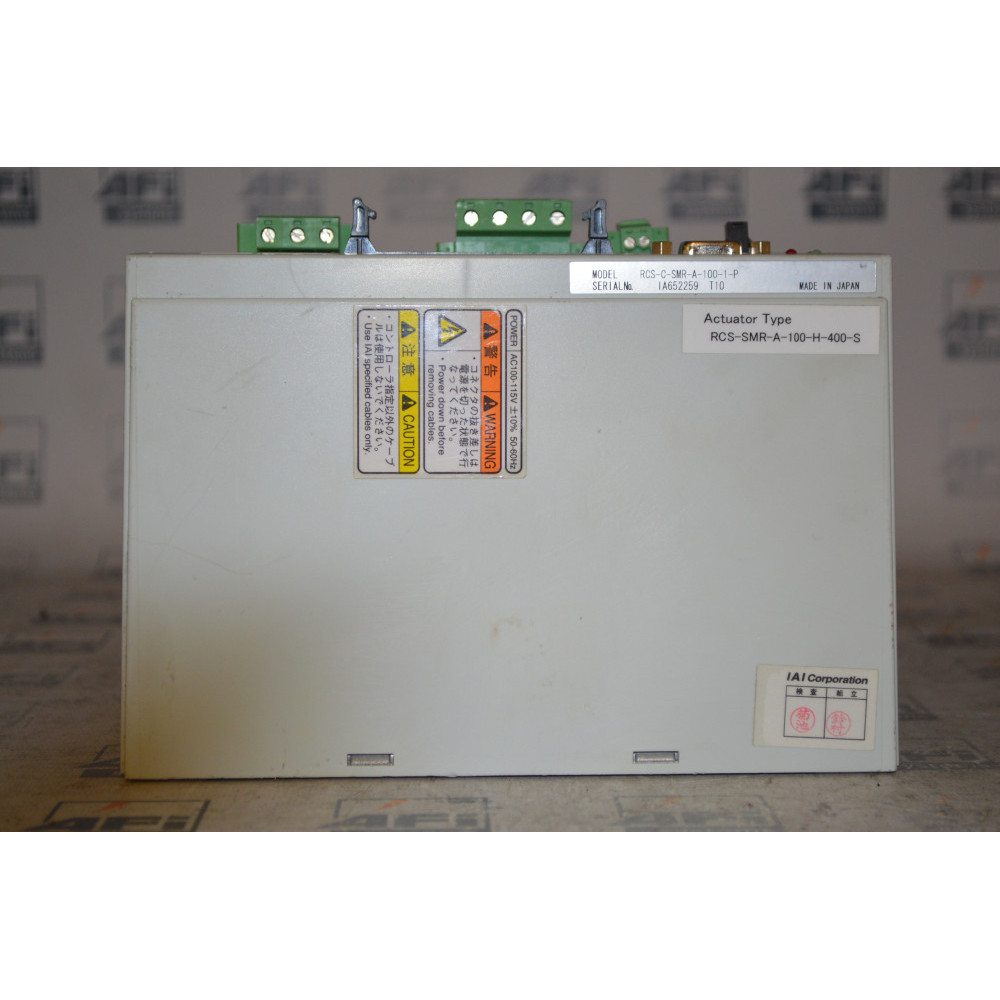  IAI ROBO CYLINDER RCS-SMR-A-100-H-400-S ACTUATOR SLIDER