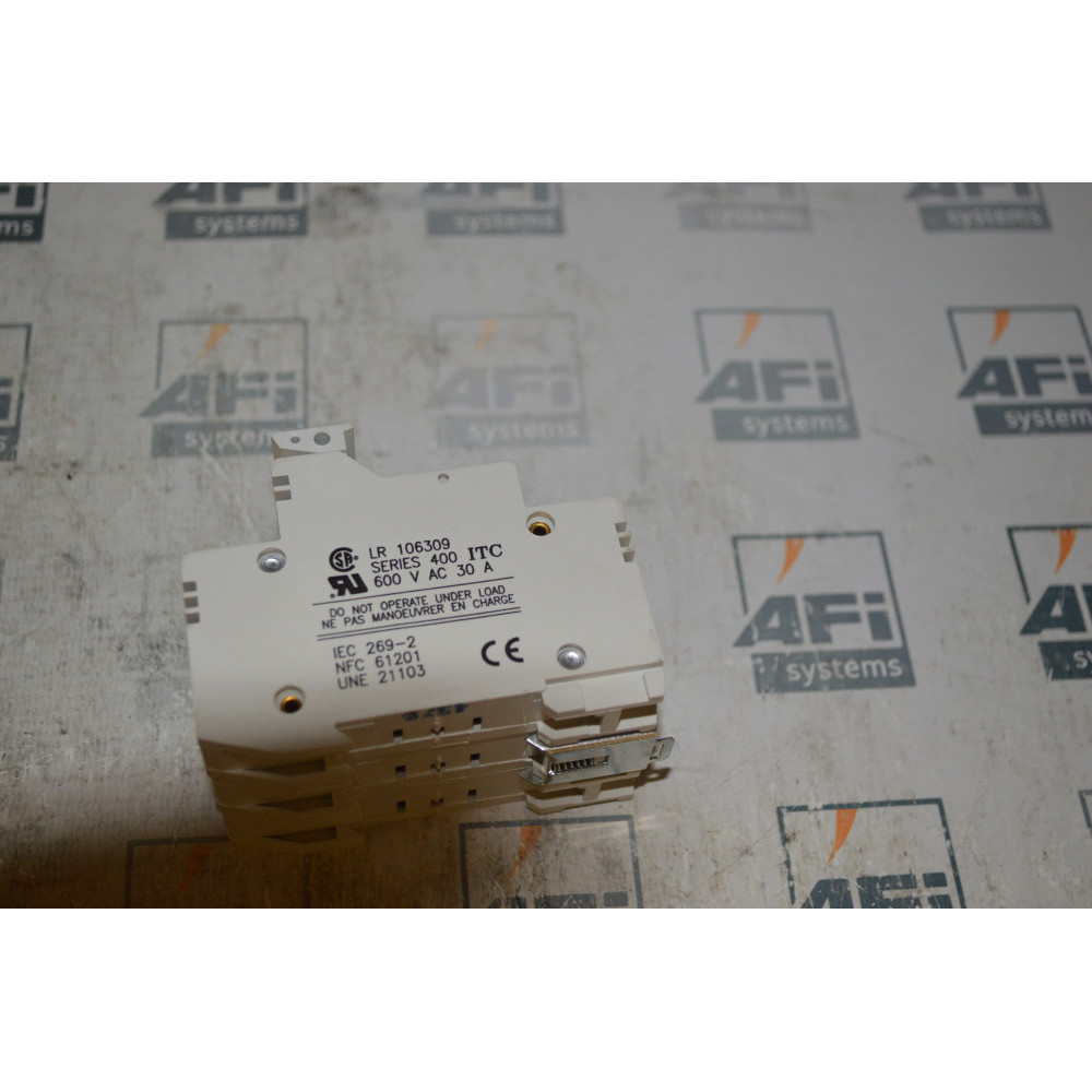 ITC LR-106309-3 FUSE HOLDER  W/O INDICATOR  SERIES 400  3POLE  30AMP  600VAC  23AMP