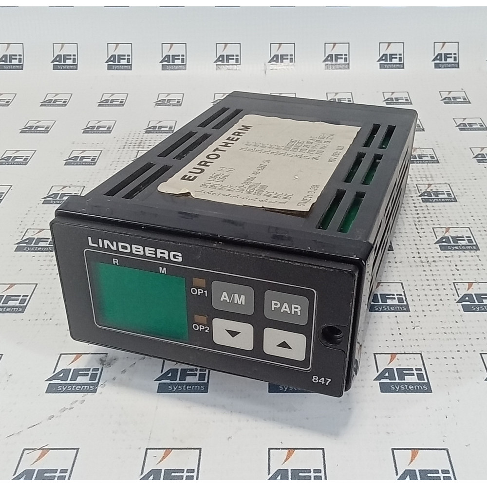 INVENSYS EUROTHERM CONTROLS 847-L1/NO/NO/QLPS-(APMC200)-SS1F60 TEMPERATURE CONTROLLER. 1/8 DIN. 100-240 VAC. 2 AMP. 50/60HZ. HORIZONTAL KEYPAD.