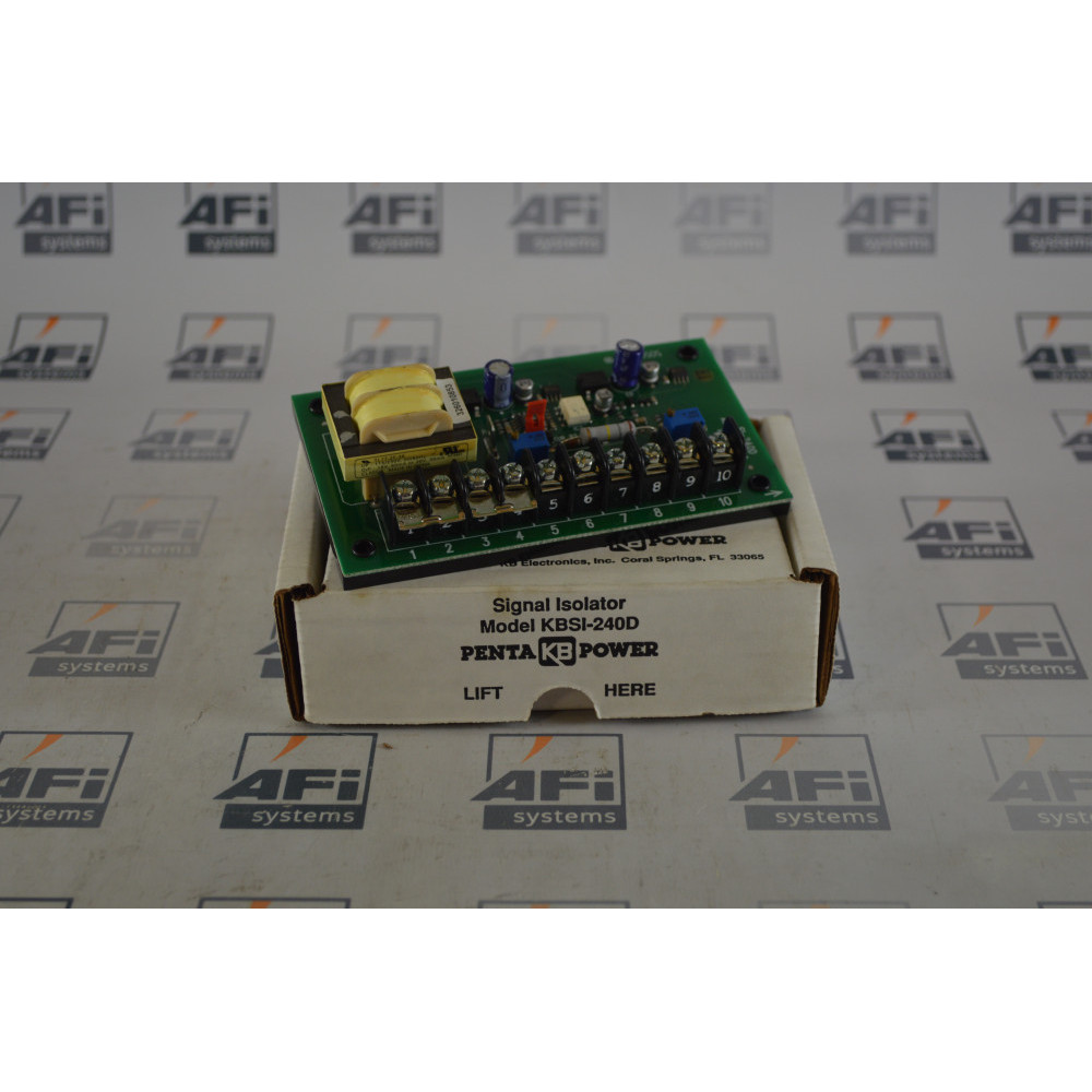 KB Electronics KBSI-240D NIB SIGNAL ISOLATOR 115/230VAC 50/60HZ