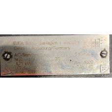 KUKA 1FT3101 Servo Motor