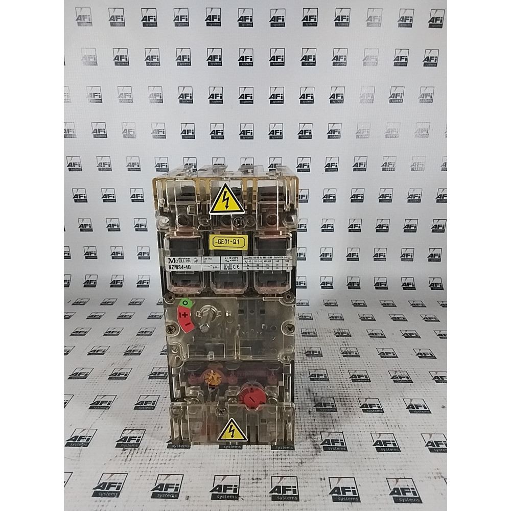 Klockner Moeller NZMS4-40
NZMS4-40 DISCONNECT SWITCH 40AMP 500VAC