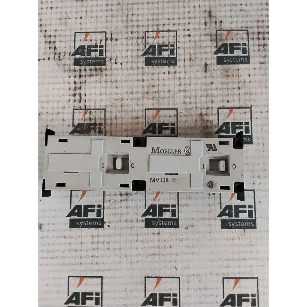 EATON CORPORATION KLOCKNER MOELLER MVDILE INTERLOCK
MECHANICAL FOR REVERSING CONTACTOR
DILE
0 MM DISTANCE BETWEEN RELAYS