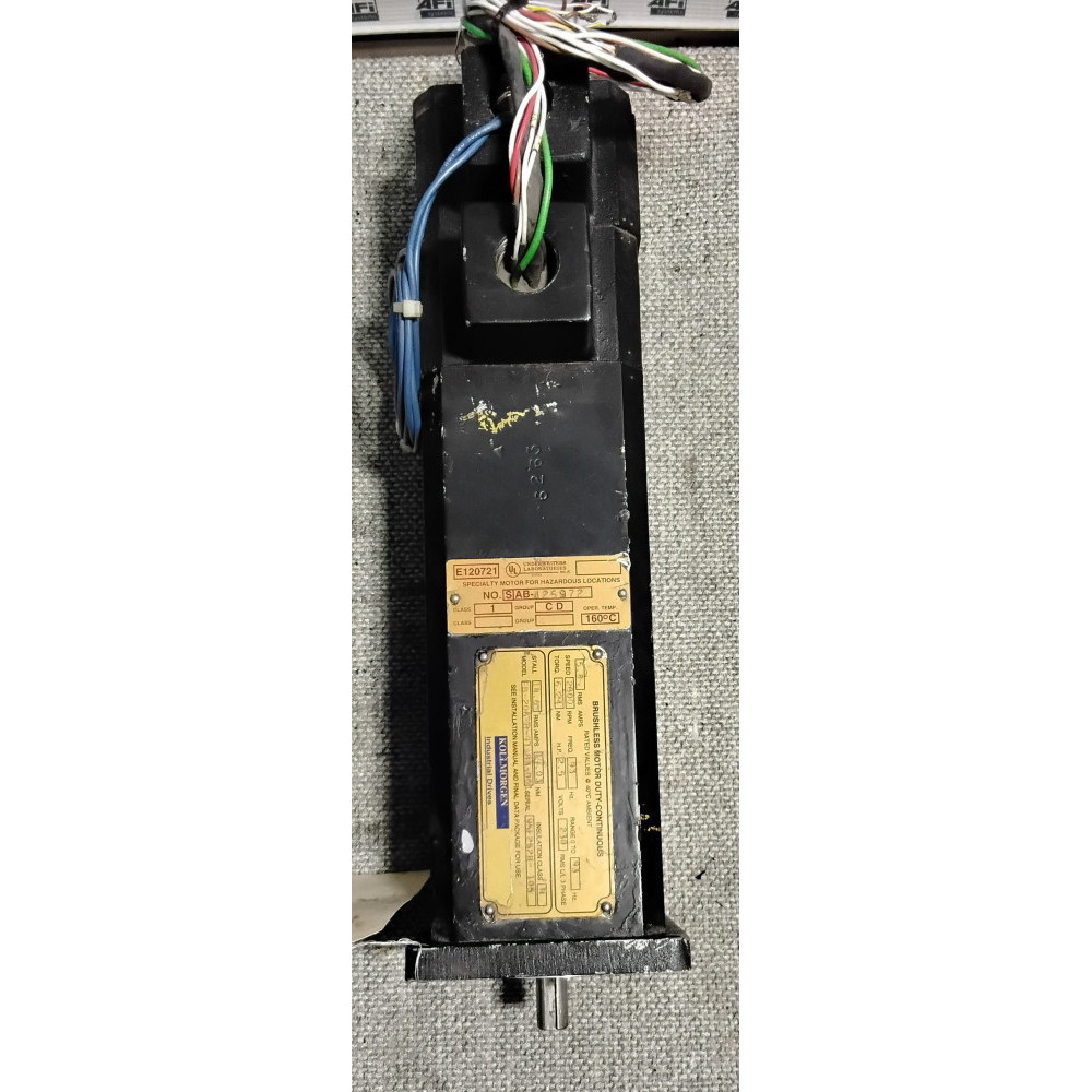 Kollmorgen FB-206-B-91-B3-00 MOTOR 2800 RPM  5.8A  230V  6.24 Nm