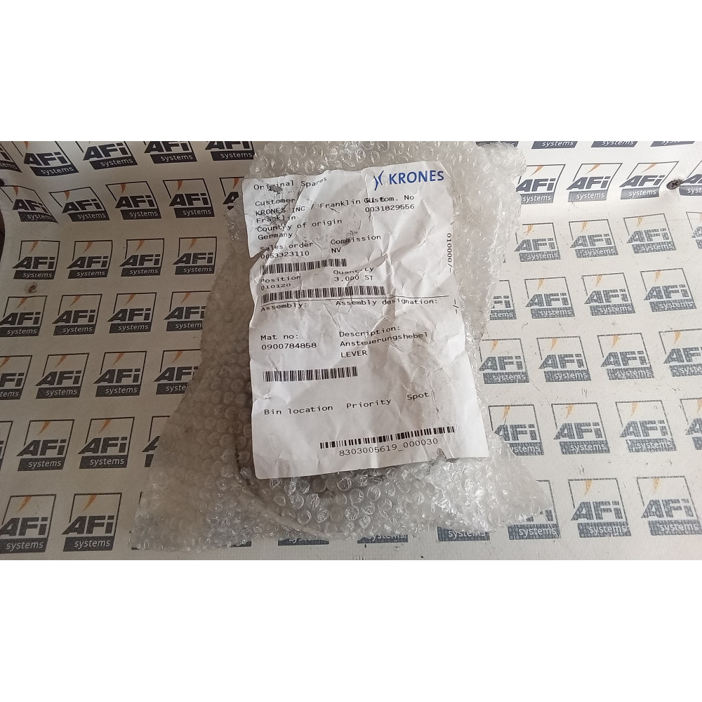 Krones 0900784858 Control Lever