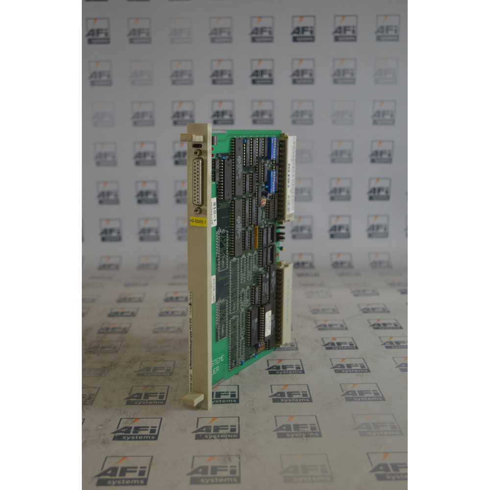 LAUER SYSTEME PCS-810-1 PC BOARD OPERATOR INTERFACE