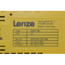 LENZE E94AYAB SAFETY MODULE