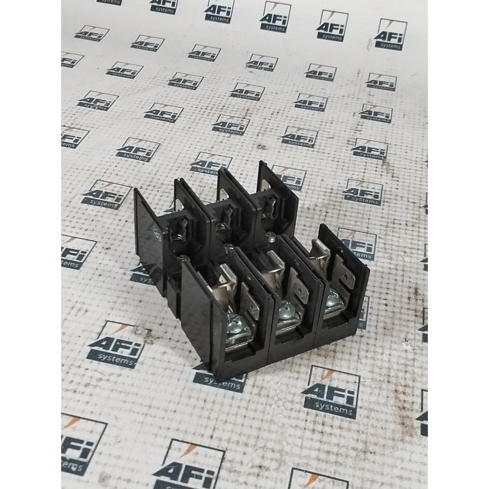 LITTELFUSE L60030C-3PQ FUSE BLOCK  L600C SERIES  PRESSURE PLATE TERMINAL  600 VOLTS  30 AMPS  3 POLE  CLASS CC