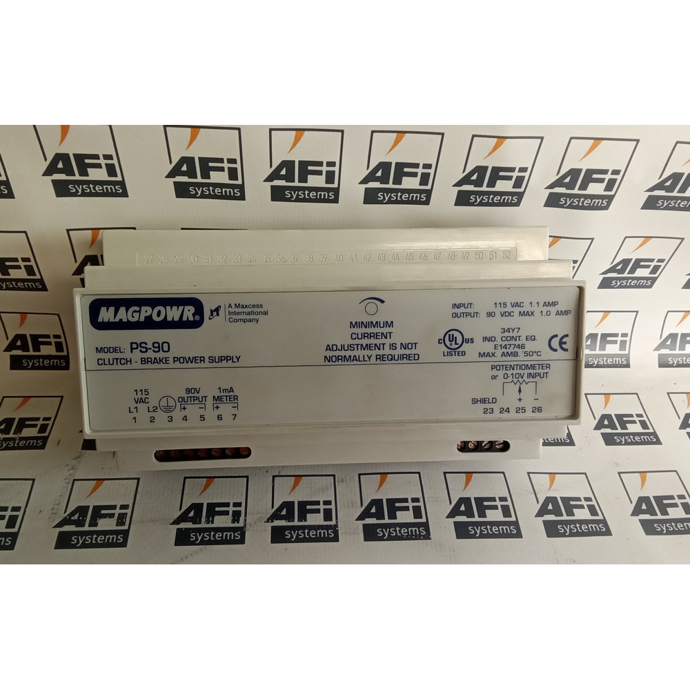 MAGPOWR PS-90 Clutch/Brake Power Supply