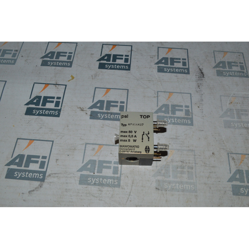 MAWOMATIC APA1AK07 PRESSURE SWITCH VALVE