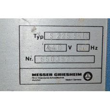 S-225-SKID MESSER GRIESHEIM S-225-SKID MESSER GRIESHEIM
