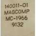 MAGCOMP 140011-01