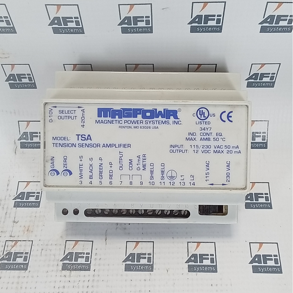 Magnetic Power Systems, Inc. TSA Tension Sensor Amplifier