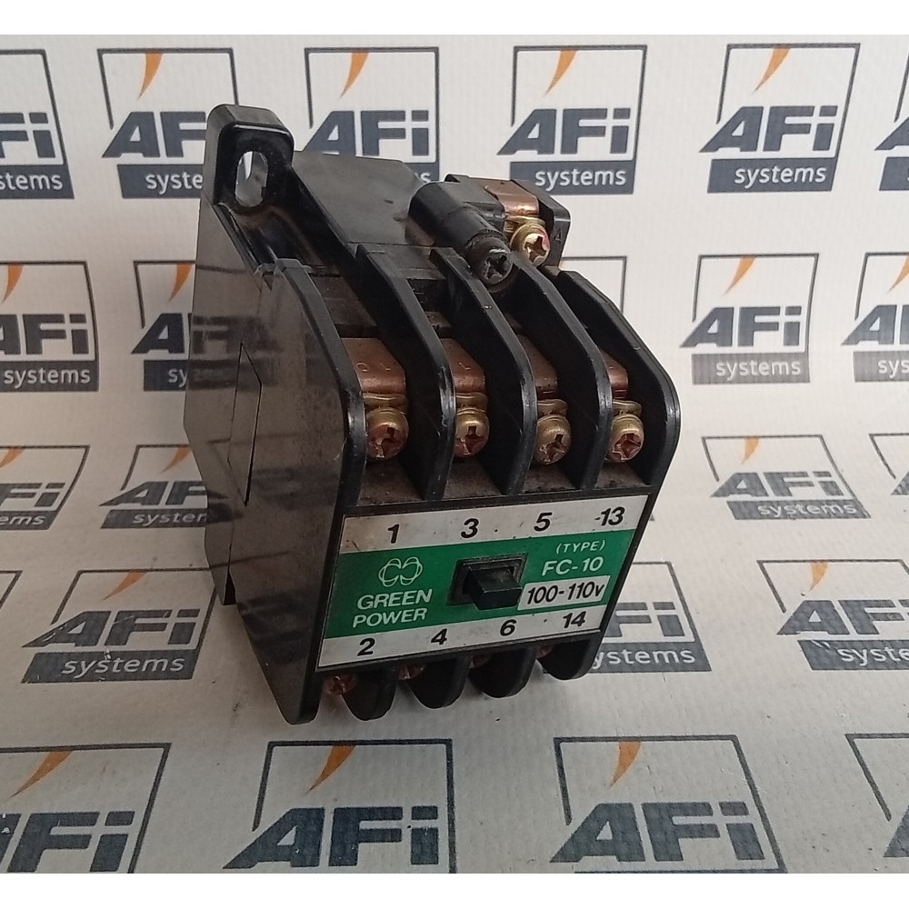 Matsushita Electric BMF6-10-9010 Green Power Contactor 100-110V Coil