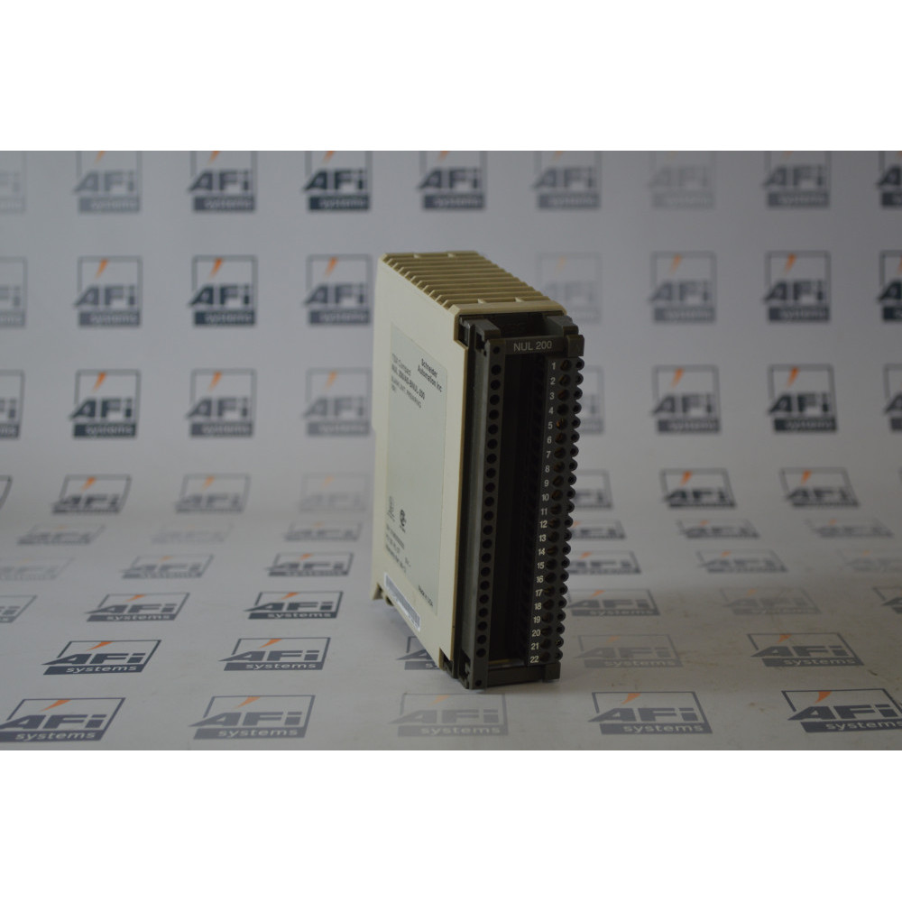 Schneider Automation - Modicon NUL 200 AS-BNUL-200 I/O MODULE A120 PRE WIRED DUMMY MODULE