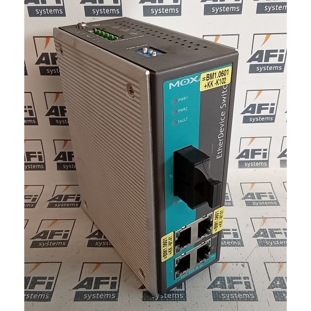 Moxa Technologies EDS-305-M-SC Unmanaged Ethernet Switch