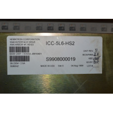 Nematron ICC-5L6-HS2 OPERATOR INTERFACE 2.5AMP 90-250VAC 50/60HZ