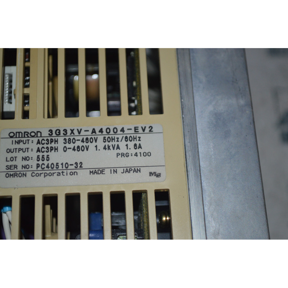  OMRON 3G3XV-A4004-EV2 DRIVE MODBUS