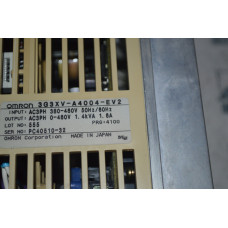  OMRON 3G3XV-A4004-EV2 DRIVE MODBUS