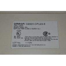 OMRON C200H-CPU23-E CPU MODULE