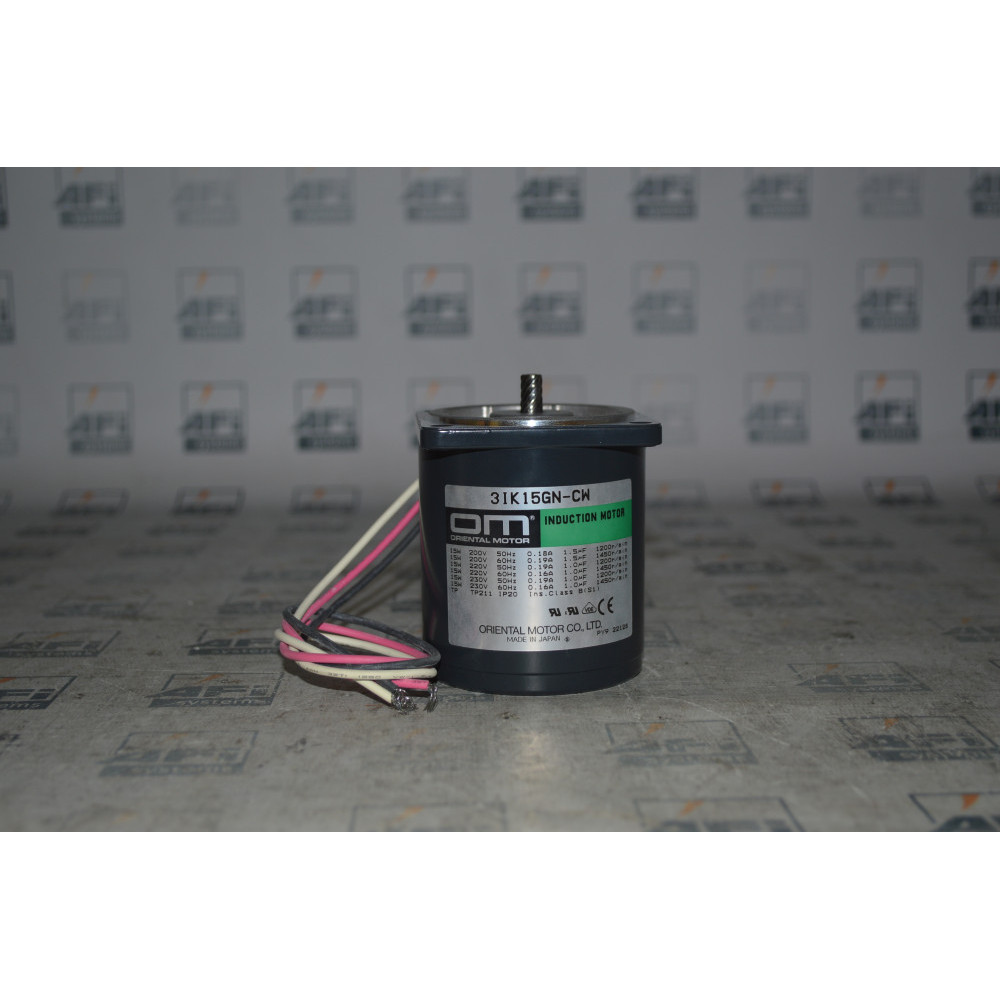 ORIENTAL MOTOR 3IK15GN-CWE INDUCTION MOTOR