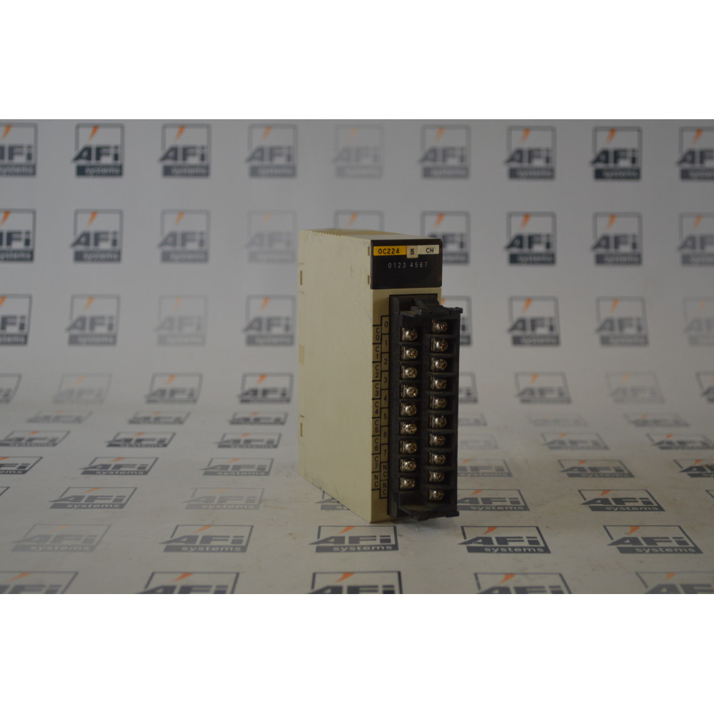 Omron C200H-0C224 OUTPUT MODULE 8POINT RELAY 2AMP 250VAC 24VDC
