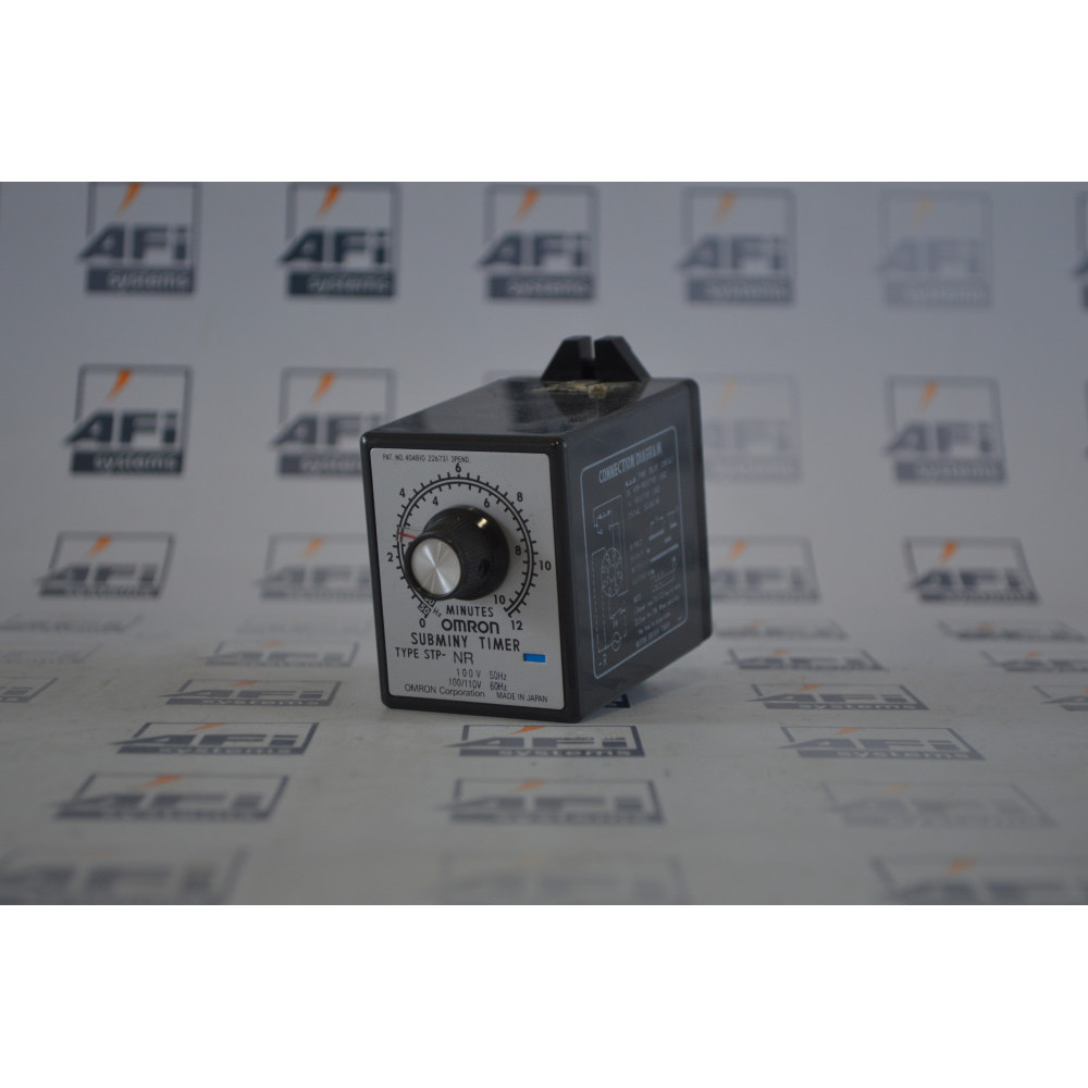 Omron STP-NR TIMER SUBMINY 60MINUTE 100/110VAC