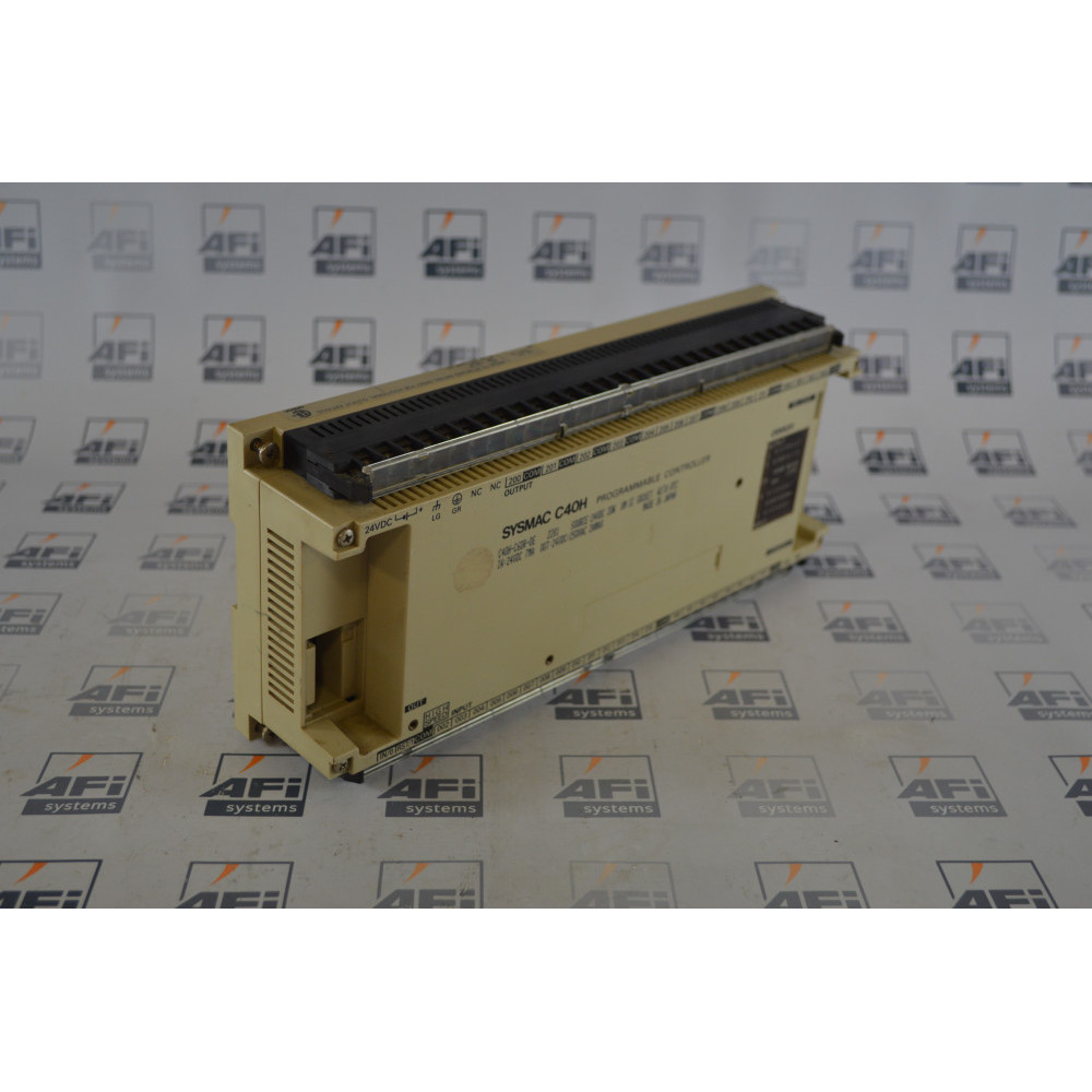 Omron C40H-C6DR-DE PLC 2AMP 250VAC 24VDC 20WATT  7MA