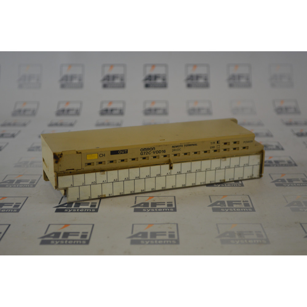 Omron G72C-VOD16-DC24 REMOTE TERMINAL OUTPUT MODULE 16PT NPN