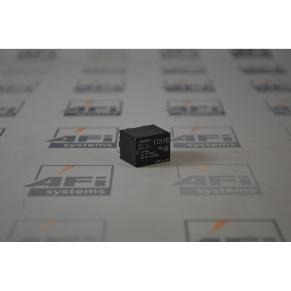 Omron E53-S SSR SSR UNIT VOLTAGE RATING:250VAC; CURRENT RATING:1A; OUTPUT VOLTAGE MAX:250VAC