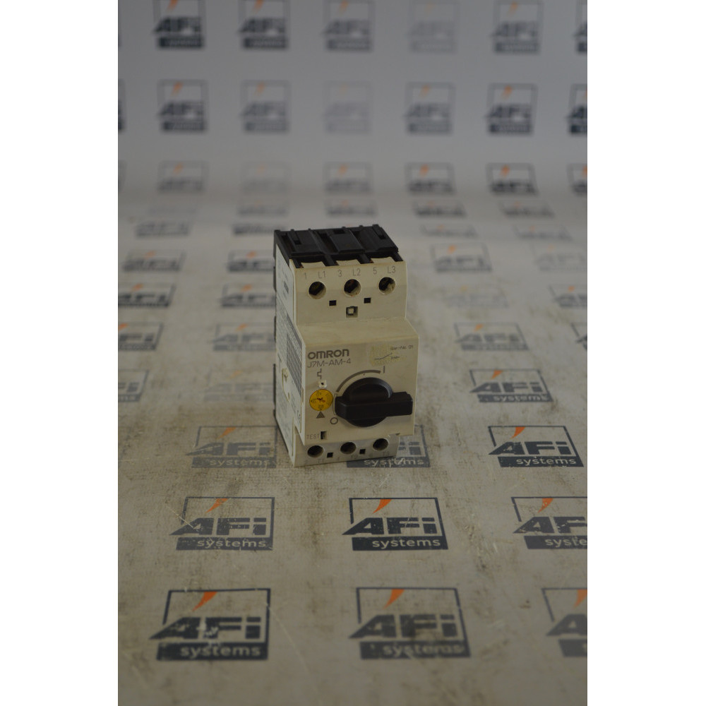 Omron J7M-AM-4 CIRCUIT BREAKER 20-25AMP 3POLE MOTOR PROTECTOR