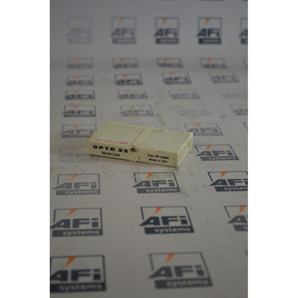 Opto 22 DA4 I/O MODULE 0 TO +5 OUTPUT